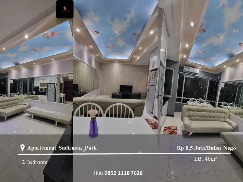 Disewakan Apartement Sudirman Park High Floor 2BR Fully Furnished