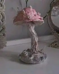 DIY Mushroom lamp