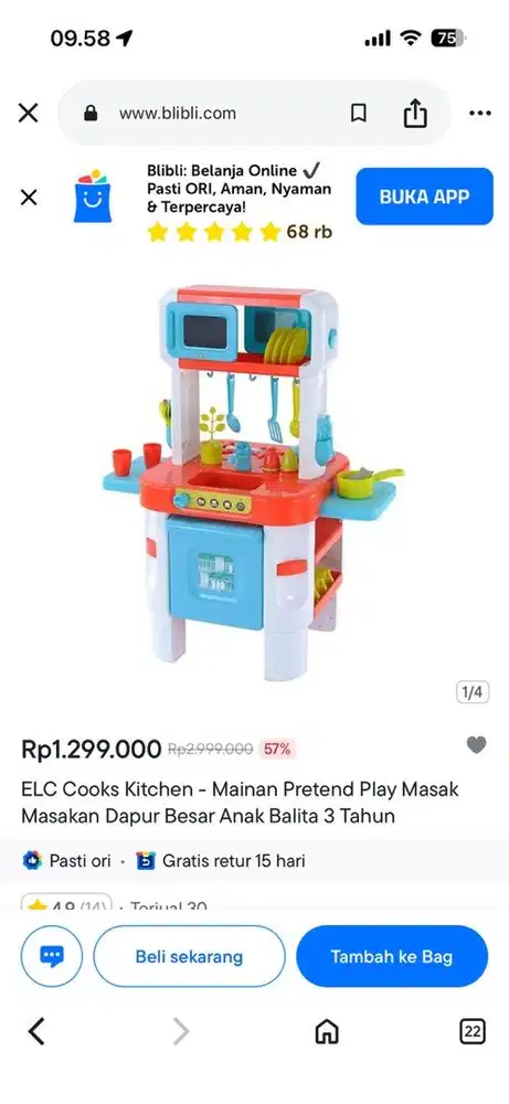 Dijual mainan anak