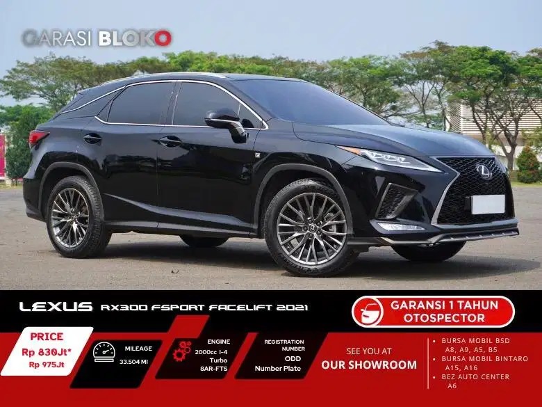 Lexus RX300 FSport Facelift 2.0 2021