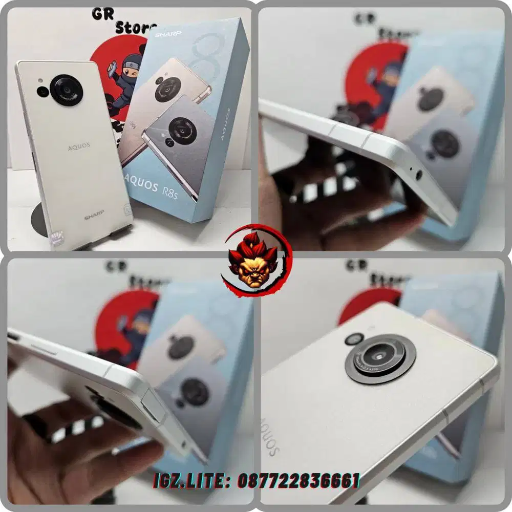 Sharp R8s 8/256 White Fullset No Minus