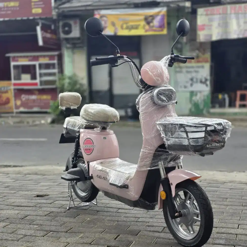 SEPEDA LISTRIK TERMURAH AGATHOS AE 350 GR