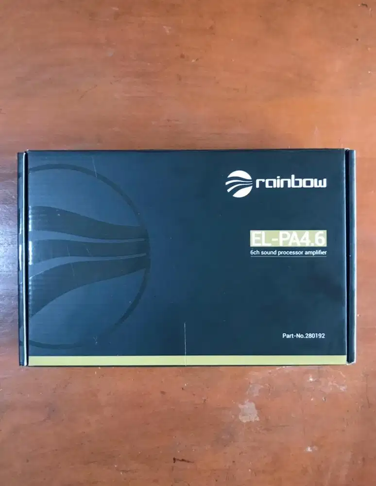 Dijual prosesor dsp amplifier audio mobil Rainbow EL-PA46