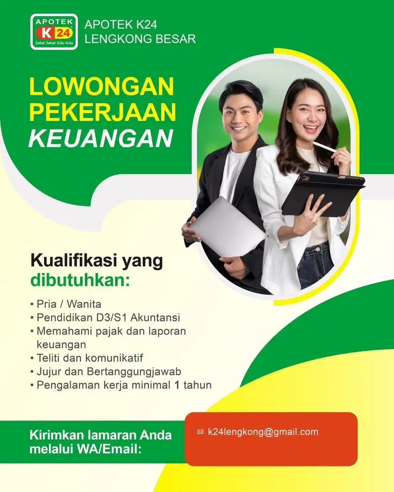 Admin keuangan untuk apotek