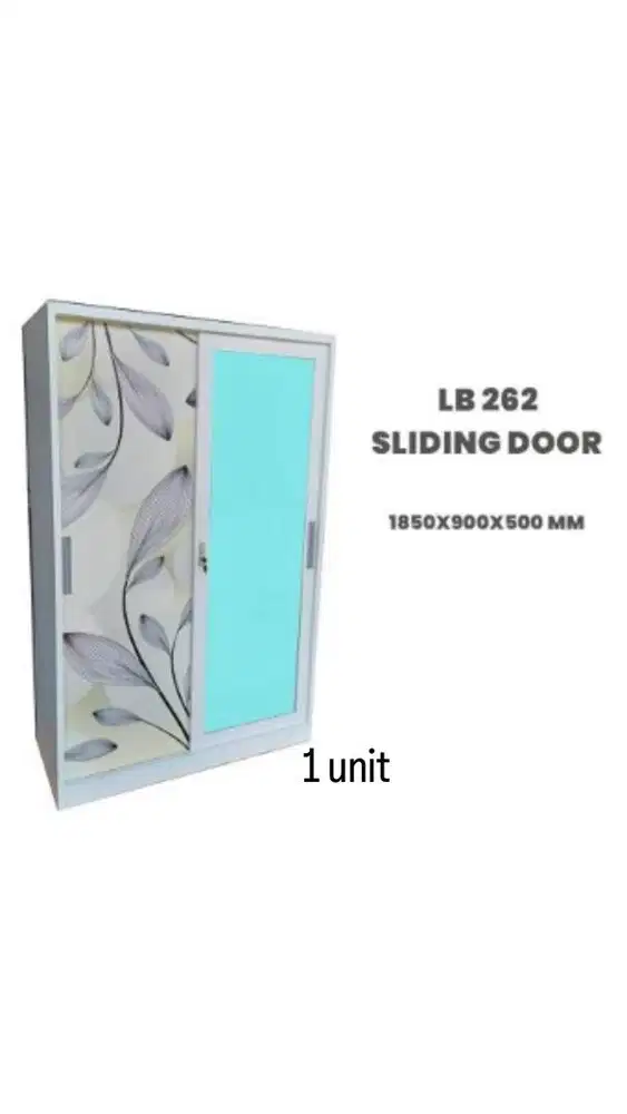 Jual lemari pakaian besi ex sampel dan stokan lama