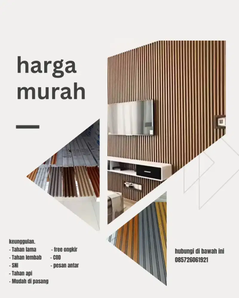 panel dinding interior rumah