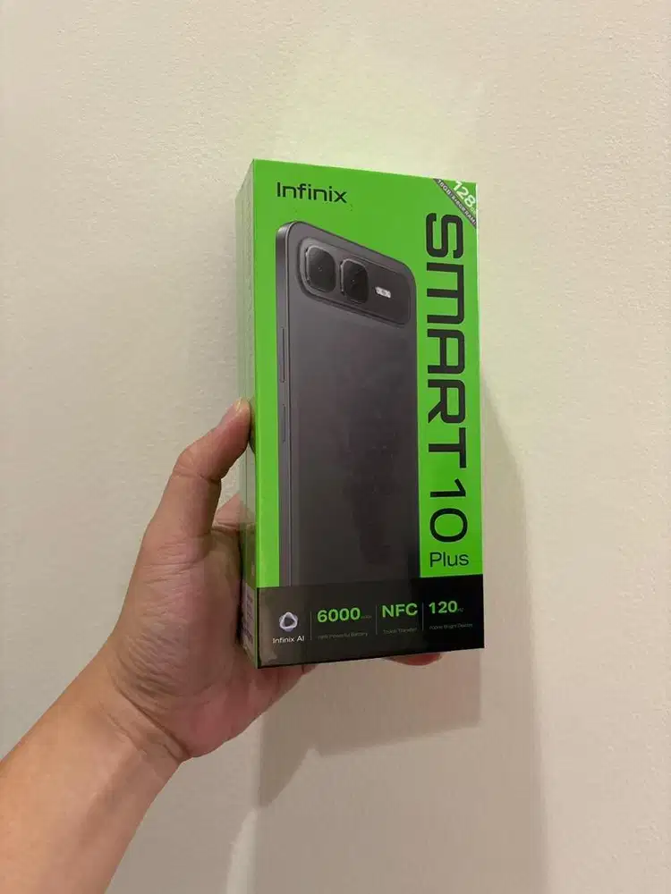 {BARU} Infinix Smart 10 Plus 8/128, SEGEL Garansi Resmi, Bisa COD