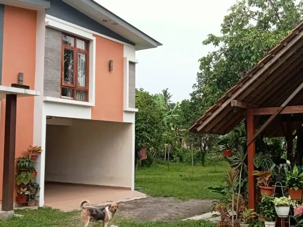 Pemilik Butuh Uang! Tanah Palagan Atas Bonus Rumah! View Merapi