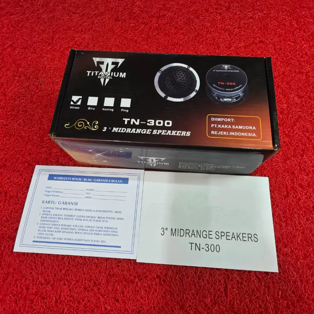 Speaker Mid Range TITANIUM DICITAL TN-300 Speaker Mid Range 3 in
