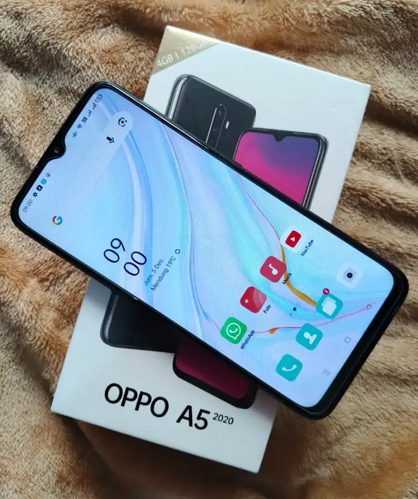 OPPO A5 2020 Ram 4+1/128 Fullset Original