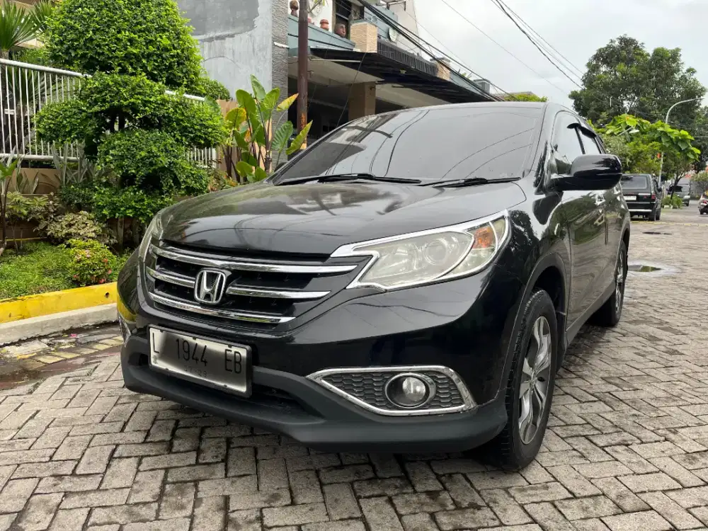 HONDA CRV 2.4  PRESTIGE AT 2014 HITAM DP MINIM OK