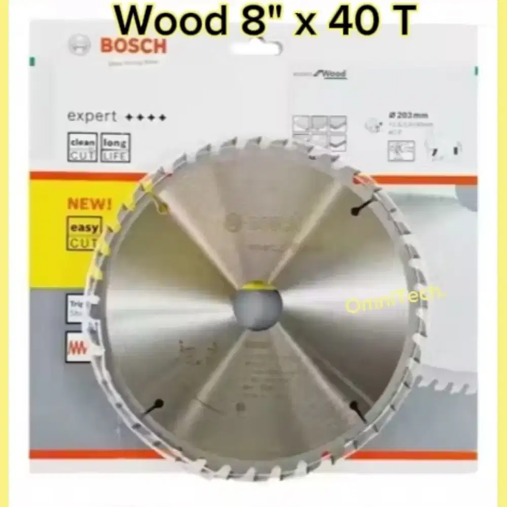 Mata Pisau Potong Kayu Bosch Wood Circle Circular Saw Blade 8 x 40T