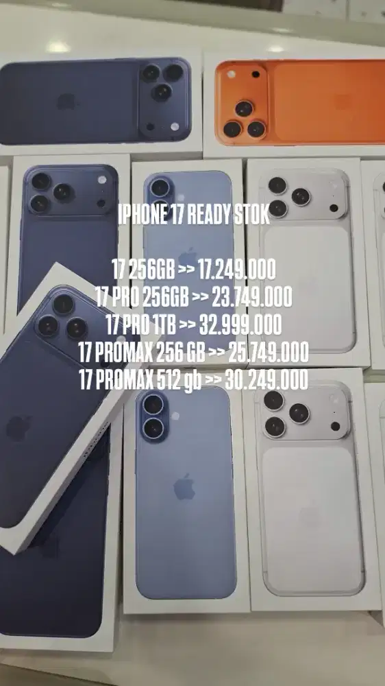 IPHONE 17 SERIES BISA CICILAN GARANSI IBOX