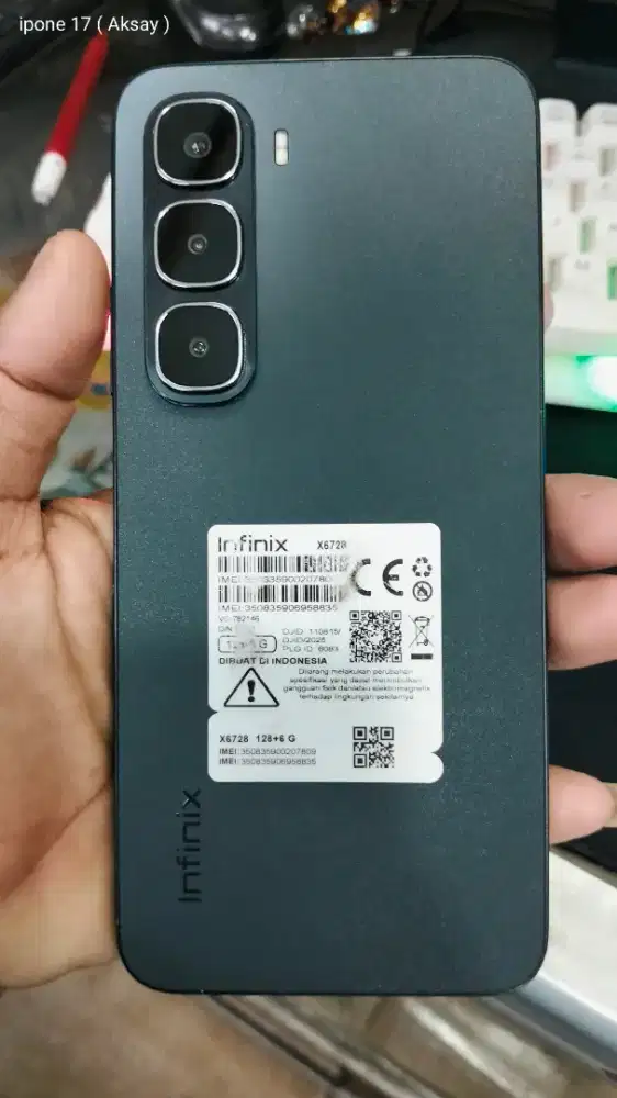 Infinix hot 60i baru 4 bln