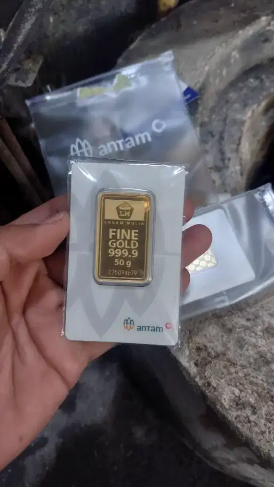 Antam Emas Logam Mulia 50gr 2025