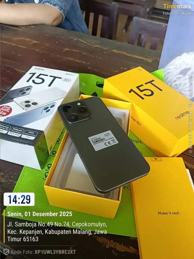 Realme 15T baterai besar