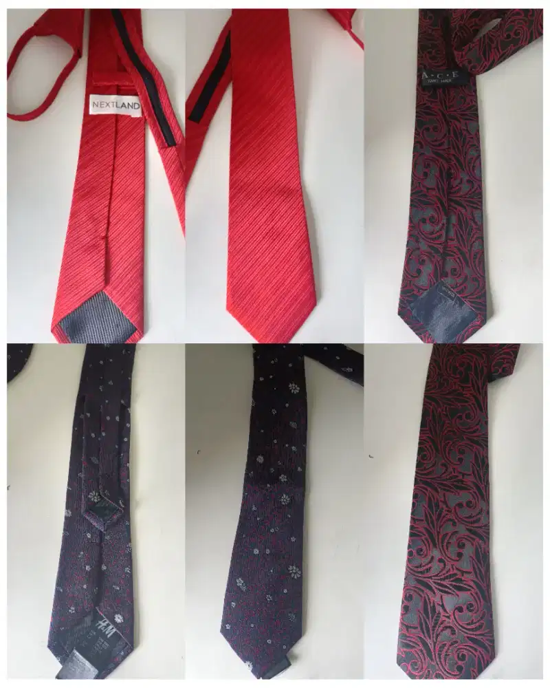 Jual aja dasi branded sudah tidak di pakai