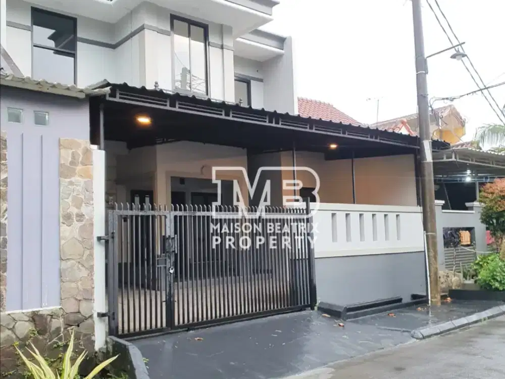 DIJUAL CEPAT RUMAH 2LT MODERN MINIMALIS STRATEGIS DEKAT TOL JELUPANG - VILA MELATI MAS