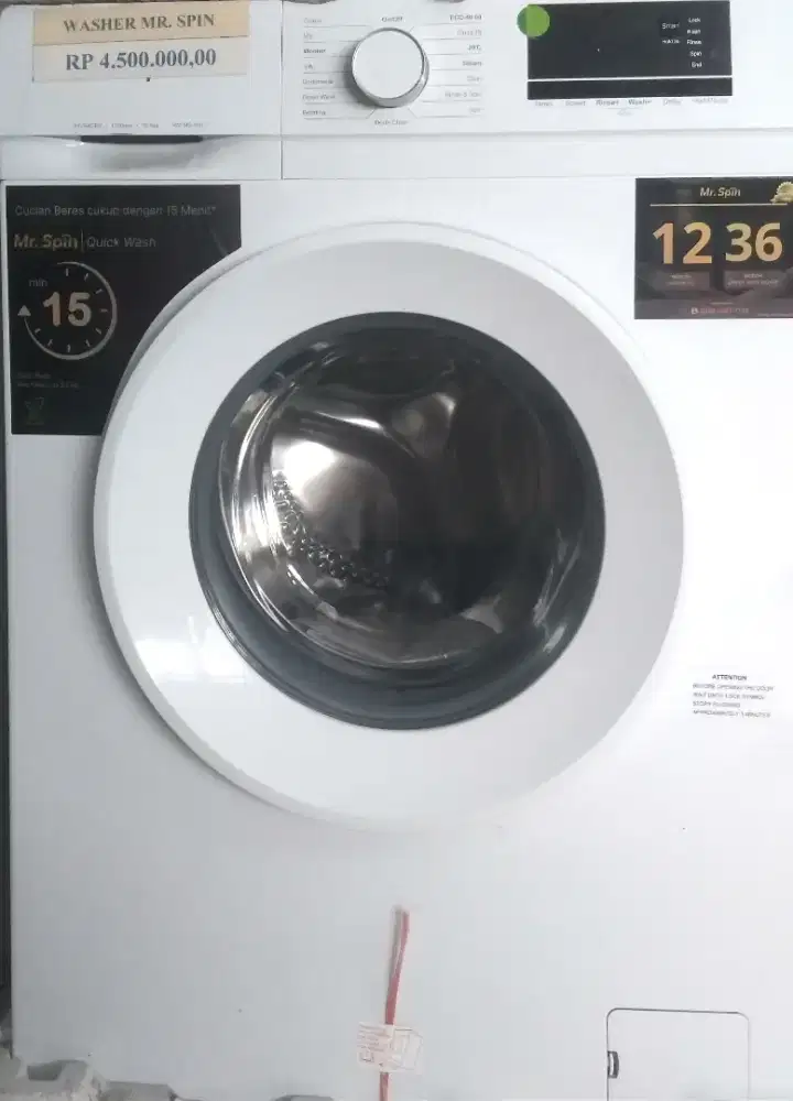 Mesin cuci Mr Spin 10,5 kg, Mesin Laundry