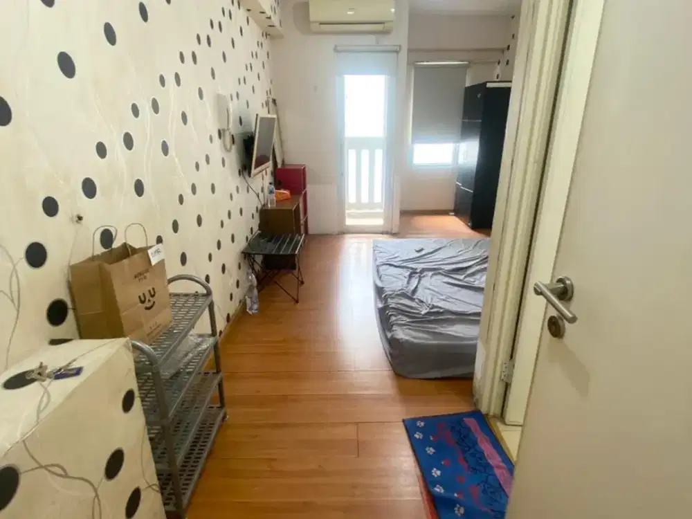 For Sale Apartemen Greenbay Pluit Studii Kondisi Semi Furnished View ke Kolam Siap langsung Dihuni