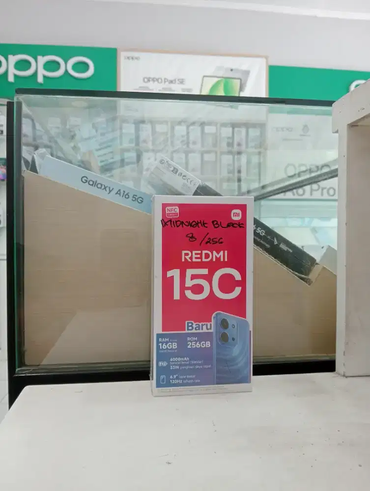 REDMI 15C 8/256 NEW MURAH QR GADGET