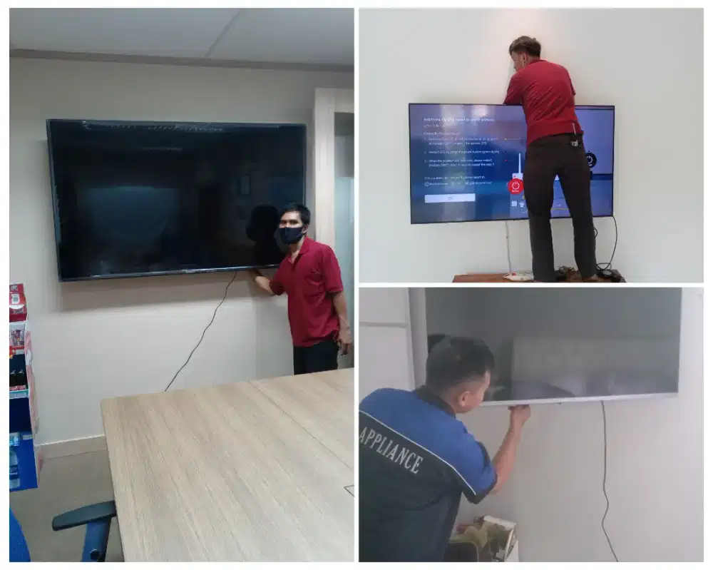 Braket +pasang 32-43inc terima rapih bracket breket briket led tv