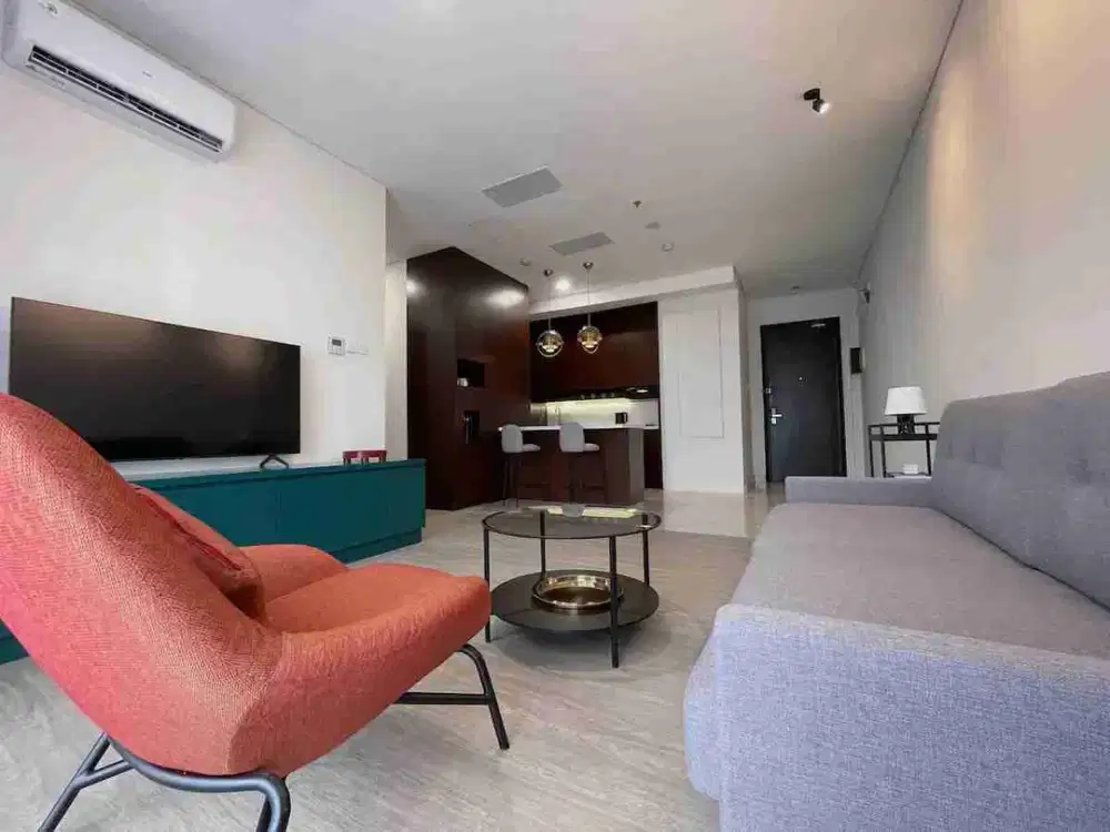 Disewakan Apartemen Sudirman Suites – 3BR Fully Furnished, Unit Terawat, Lokasi Premium!