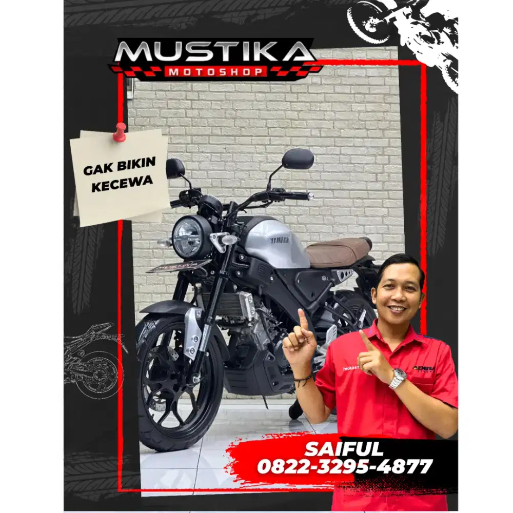 Perfect Condition!!Yamaha XSR Retro Modern 2022 N Asli Mulus-Mustika