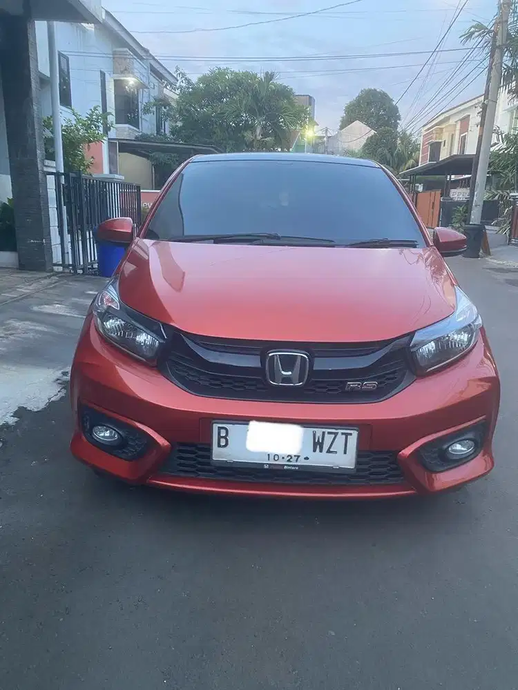 Honda Brio RS 1.2 CVT CKD 2019 Orange
