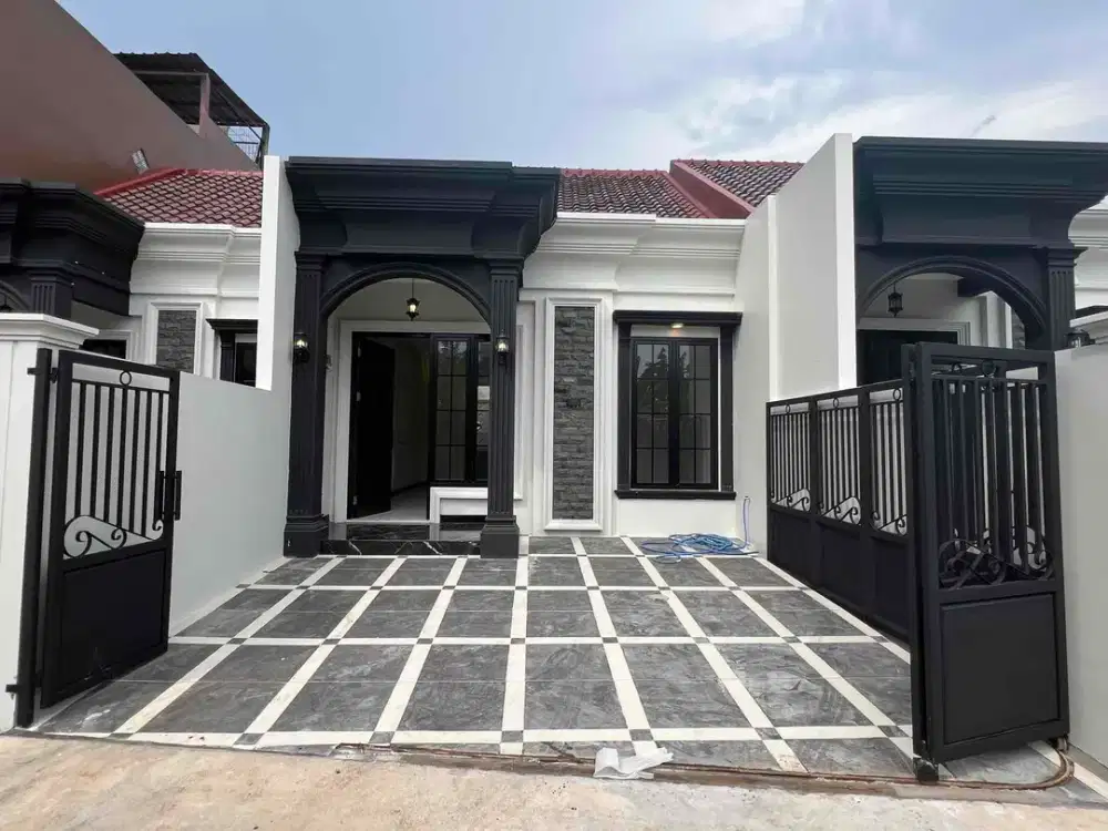 Rumah murah cicilan 2 jutaan seberang alun alun GDC Cilodong Depok