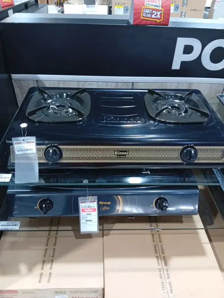 RINNAI RI-522S 2TK CERAMIC BURNER PORTABLE STOVE