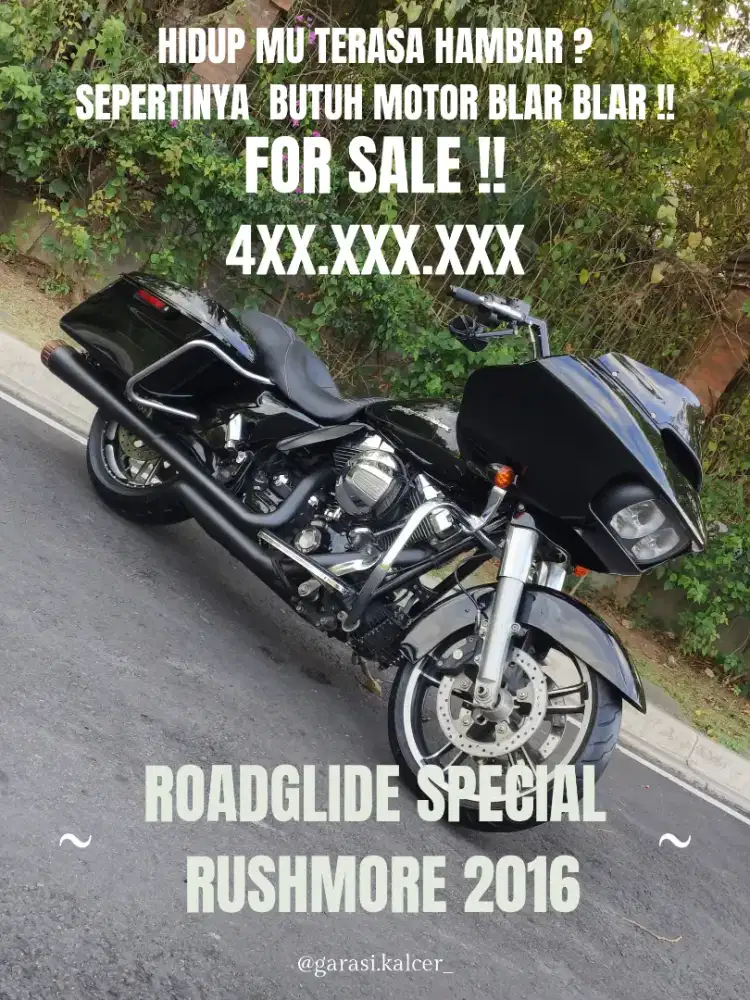 Roadglide special rushmore 2016