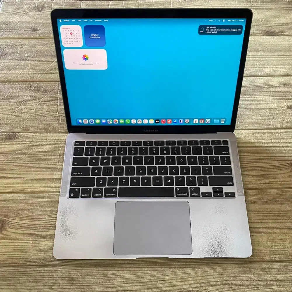 macbook air M1 grey Normal Murah bisa COD