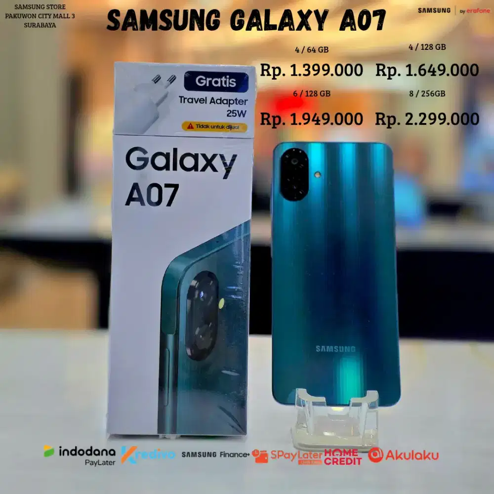 Cicilan Samsung A07 Syarat Ktp Aja