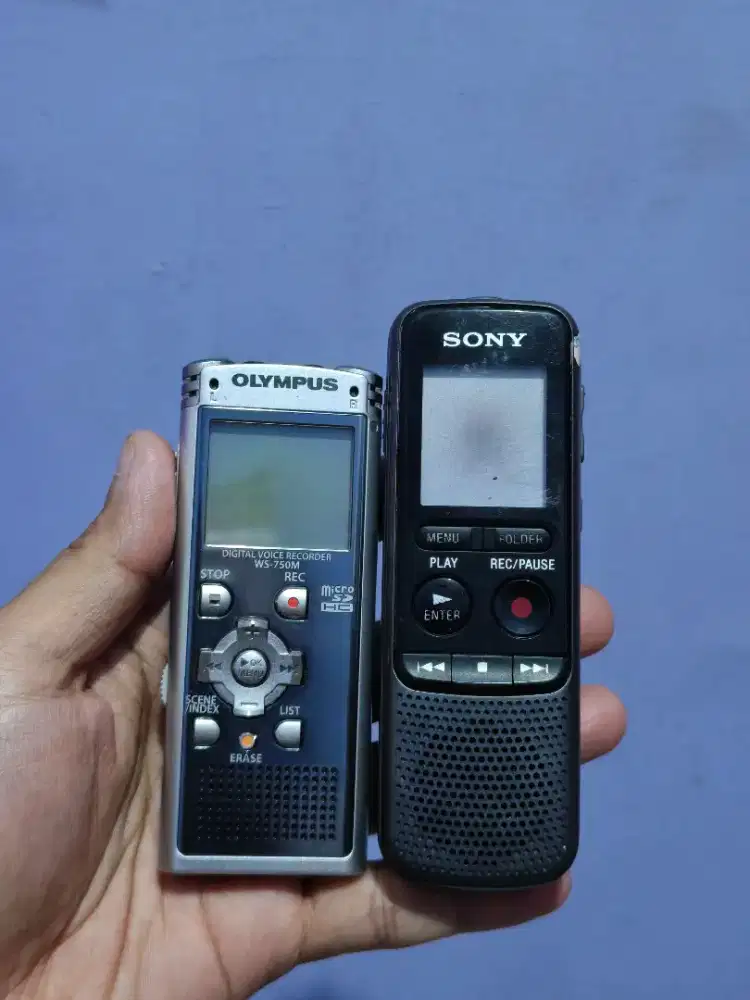 Alat rekam suara merek Sony & Olympus | Voice Recorder, Jarang dipake