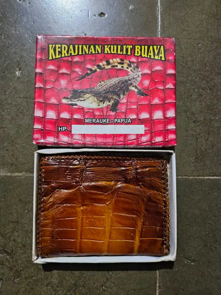 DOMPET KULIT ASLI PAPUA PRIA WANITA