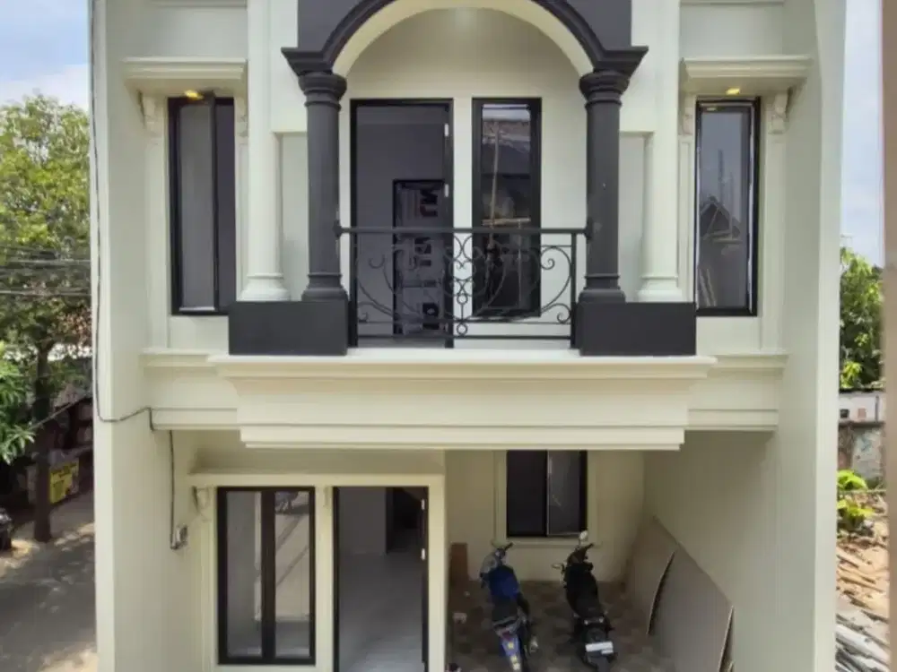 RUMAH BARU MURAH CLUSTER MINIMALIS STRATEGIS  DI JAGAKARSA JAKARTA SELATAN 880 JUTA BISA KPR