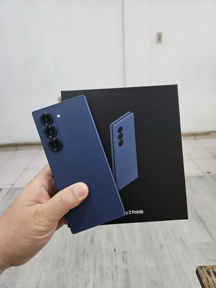 Samsung Z Fold 6 256Gb - Resmi / Minus lcd dalam #Relax