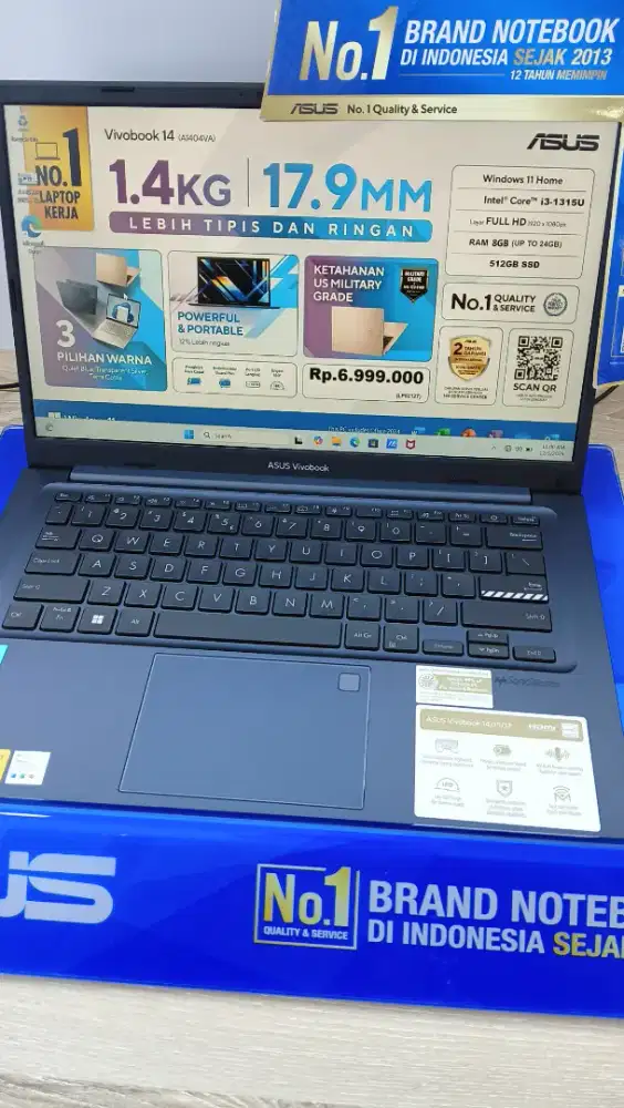 Laptop Asus bisa cicilan via kredivo