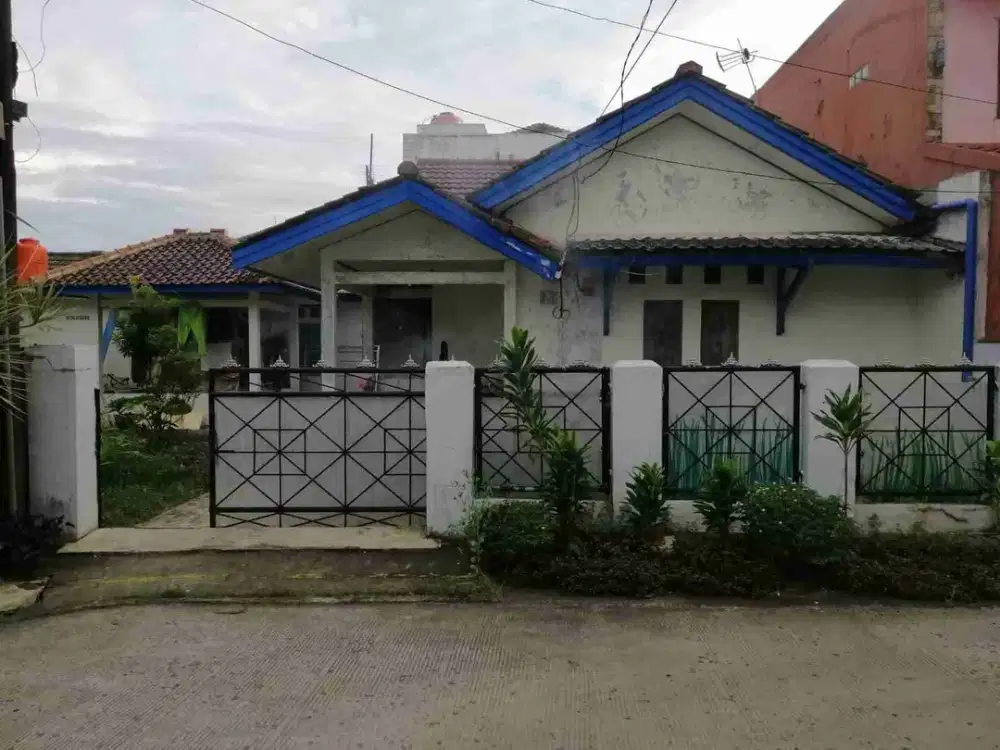 Dijual Rumah Luas Murah Strategis Di Dalam Perumahan Dekat Stasiun Citayam