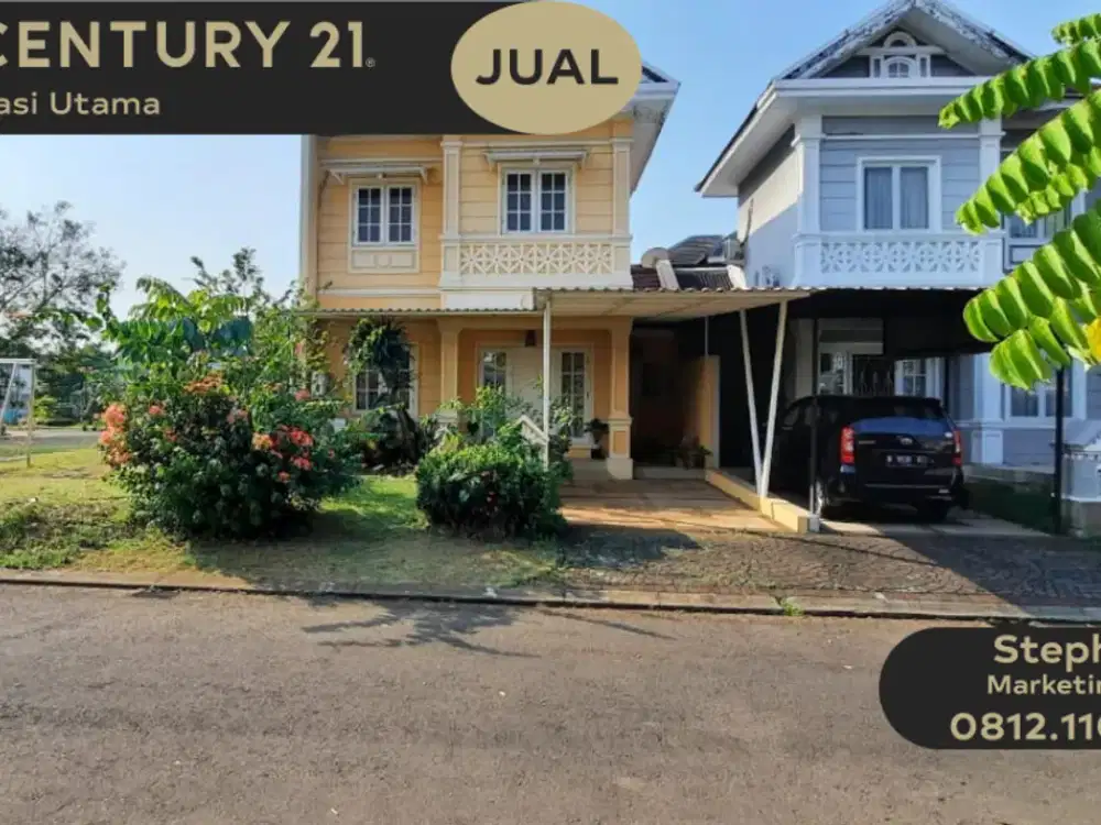 DIJUAL RUMAH SIAP HUNI DI PERUMAHAN KOTA WISATA CIBUBUR