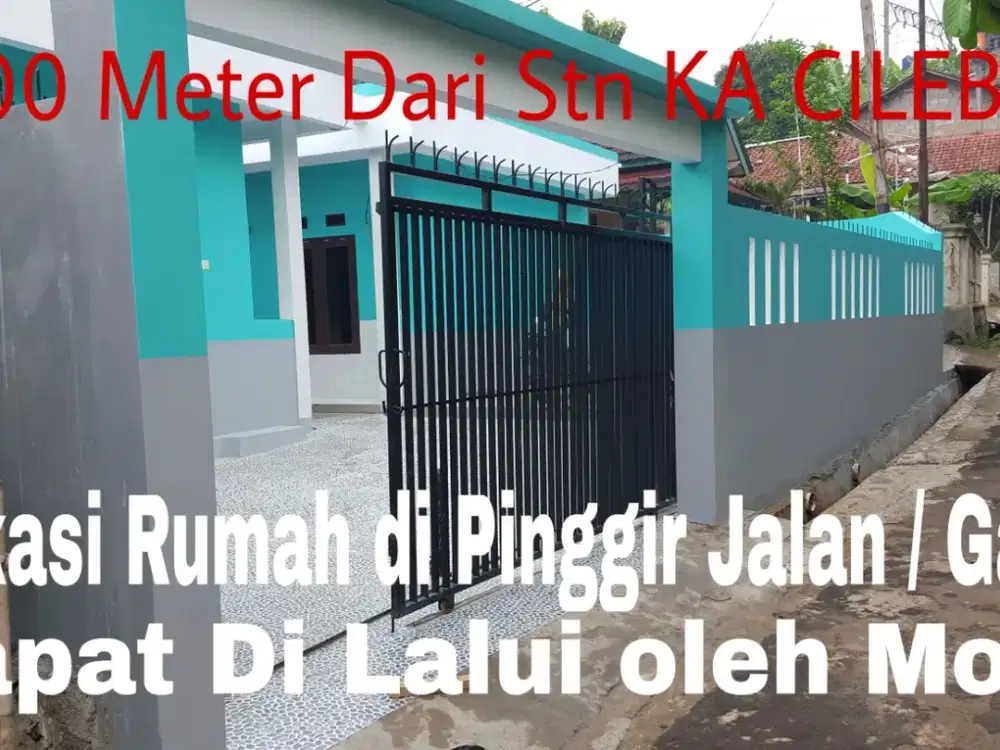 Di Kontrakan Dekat Stasiun Kereta Api Cilebut sekitar 300 Meter
