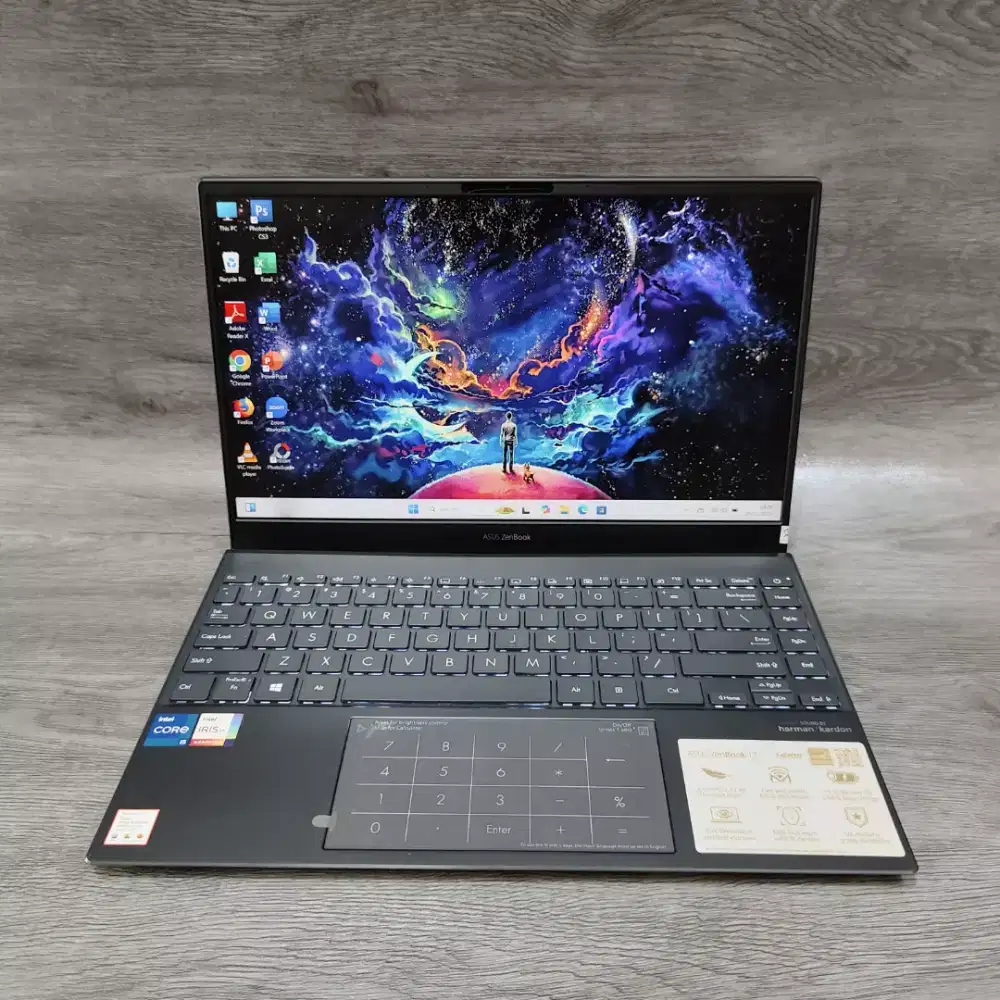 Laptop Asus ZenBook UX325EA Slim intel Core i5 Gen11 Ram 8GB Bonus Mou