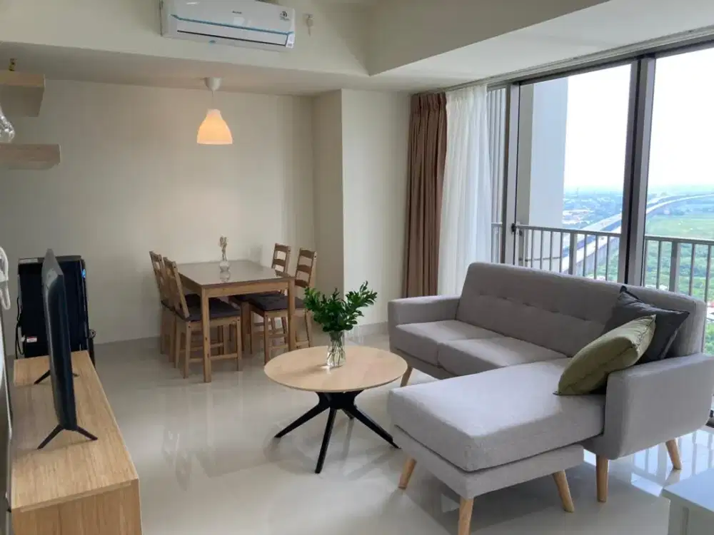Disewakan Apartemen Orange County — 2BR Full Furnish, Lantai 18, Harga Terbaik!
