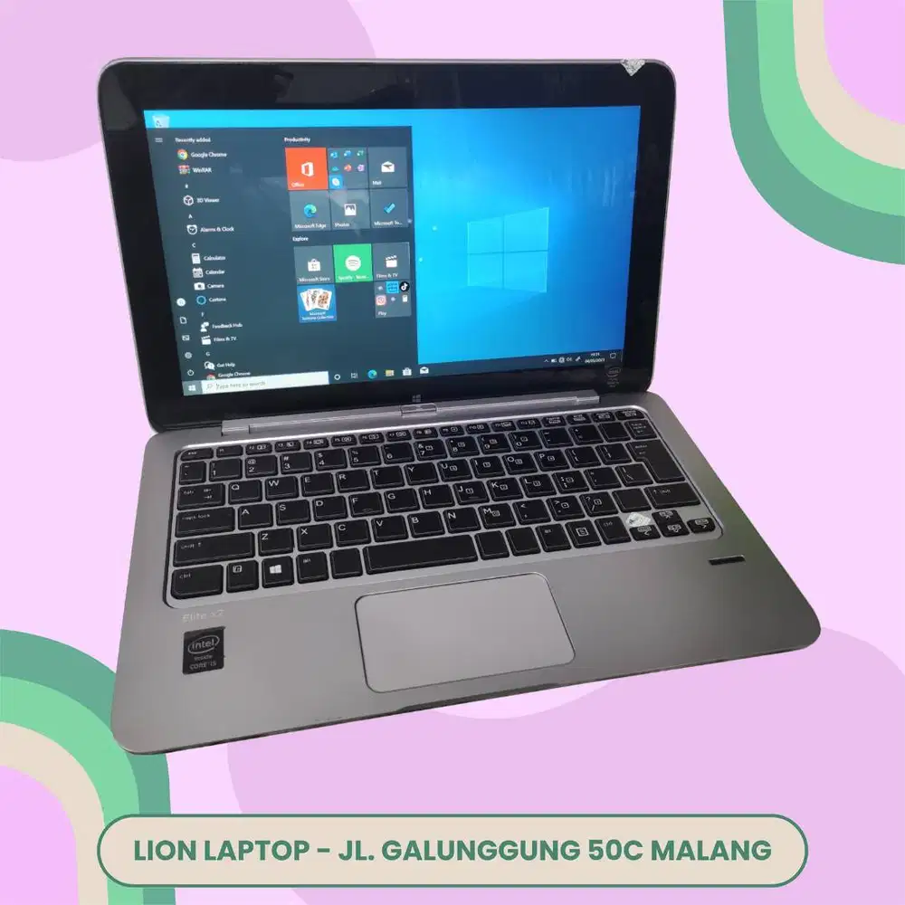 RAM 8GB SSD 256GB Touchscreen HP Elite X2 1011 G1 Tablet [05|12]