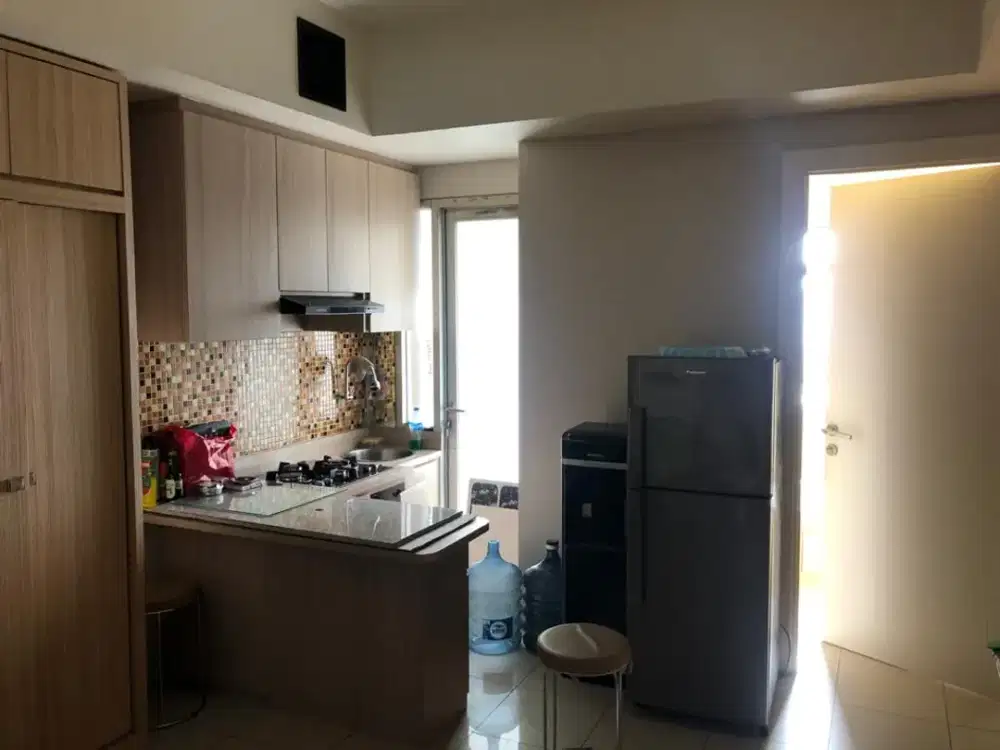 ready unit apartemen green lake sunter,2kamar furnished siap huni,lantai rendah