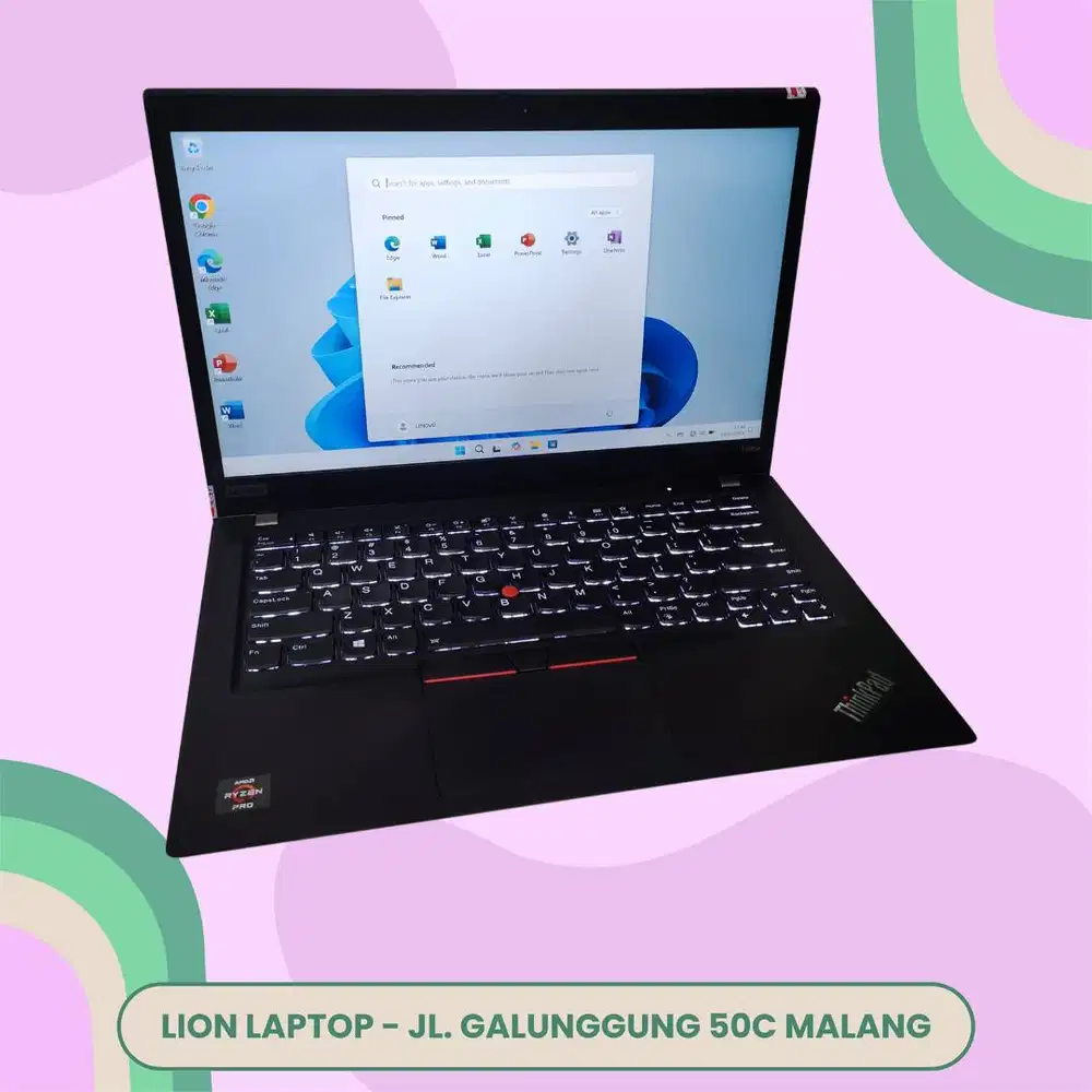 AMD Ryzen 7 PRO 4Ghz 16/256 VGA 2GB Lenovo Thinkpad T495s [05|12]