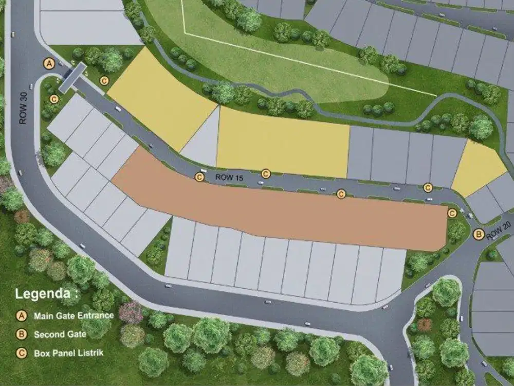 tanah Golf Peak Citraland view golf Di Dataran Tinggi surabaya