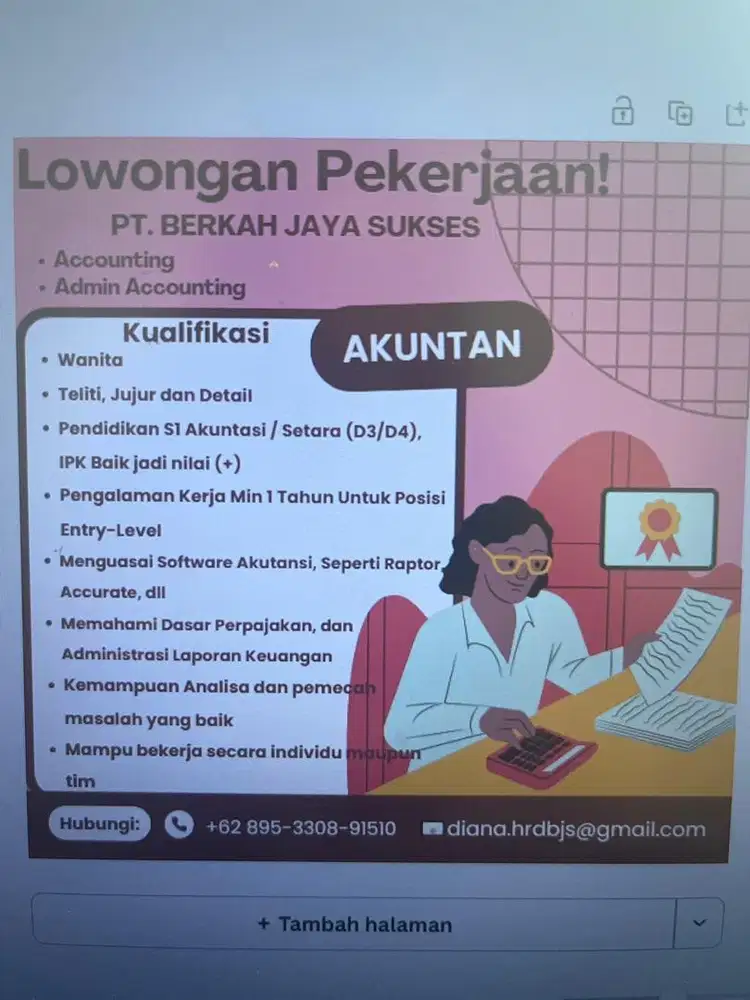 Lowongan Kerja Acc