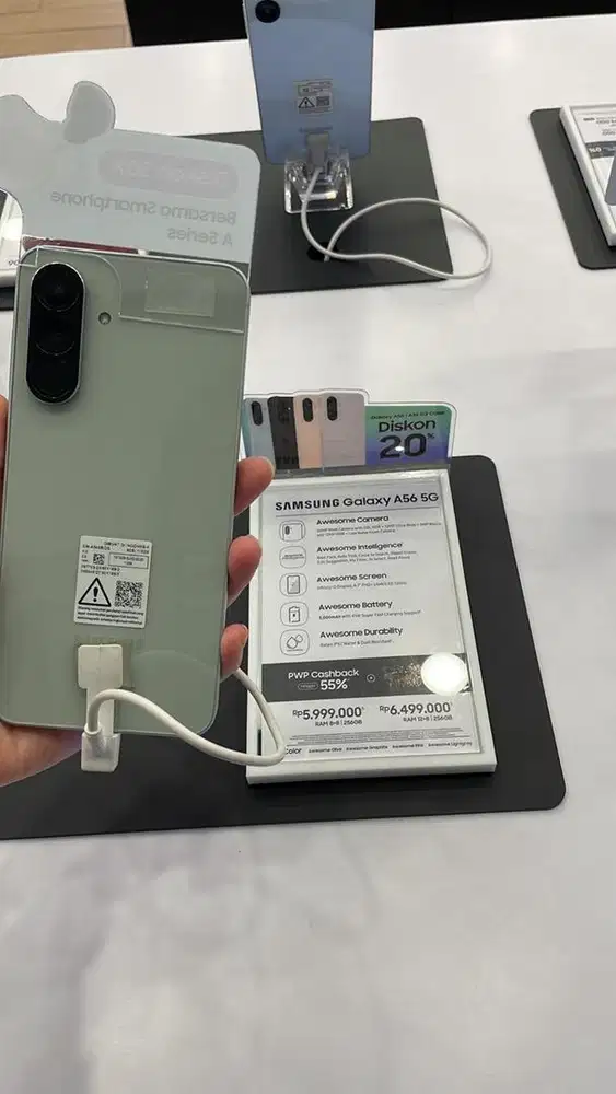 Cicilan tanpa aplikasi samsung a56 promo bunga 0%